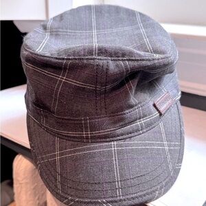 🧢 Vintage Edgy Roots Military Style Hat with soft stretch elastic at back 🧢